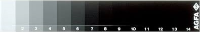 Density Comparison Strip 15 Step - Agfa